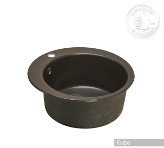 Мойка кухонная Акватон Иверия 48 см кофе